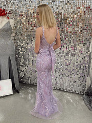 Mermaid Corset Backless Long Prom Dress